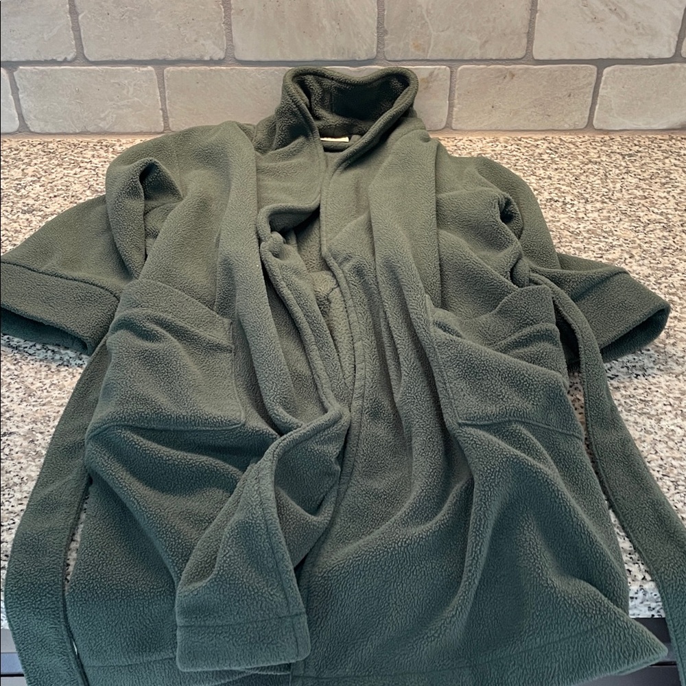 L.L. Bean Charcoal Fleece Jacket